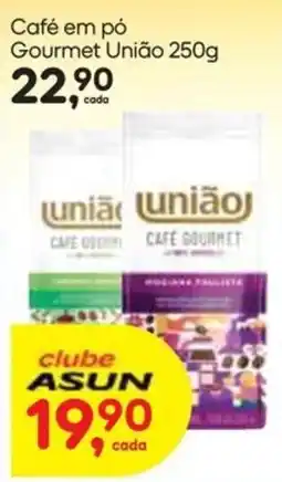 Asun Café em pó Gourmet União oferta