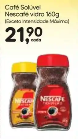 Asun Café Solúvel Nescafé vidro oferta