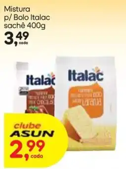 Asun Mistura p/ Bolo Italac oferta