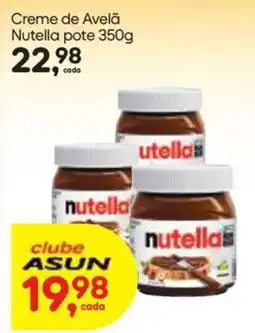 Asun Creme de Avelã Nutella oferta