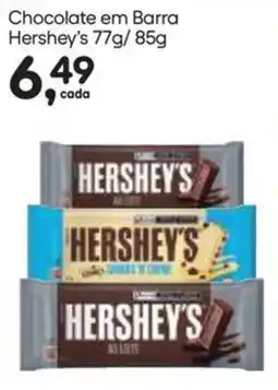 Asun Chocolate em Barra Hershey's oferta