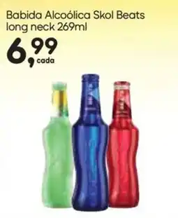 Asun Babida Alcoólica Skol Beats long neck oferta