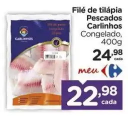 Carrefour Filé de tilápia oferta