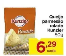 Carrefour Queijo parmesão ralado Kunzler oferta