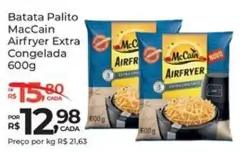 Batata Palito McCain Airfryer Extra Congelada