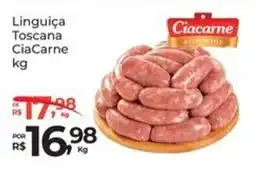 Super Luna Linguiça Toscana CiaCarne oferta