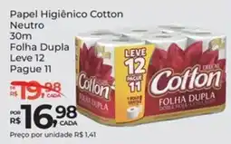Super Luna Papel Higiênico Cotton Neutro oferta