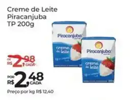 Super Luna Creme de Leite Piracanjuba oferta
