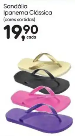 Asun Sandália Ipanema Clássica (cores sortidas) oferta