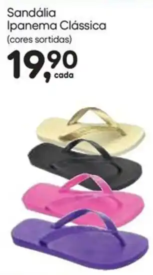 Sandália Ipanema Clássica (cores sortidas)