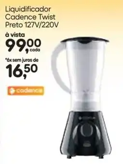 Asun Liquidificador Cadence Twist Preto oferta