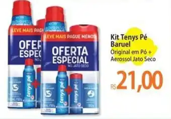 Kit Tenys Pé Baruel