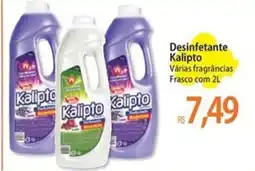 Atacadão Desinfetante Kalipto Várias fragrâncias oferta