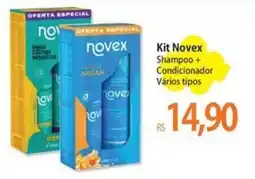 Atacadão Kit Novex Shampoo + Condicionador Vários tipos oferta