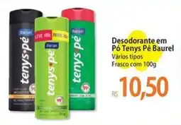 Atacadão Desodorante em Pó Tenys Pé Baurel oferta