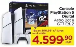 Carrefour Console playstation 5 digital astro bot e gt7 ed. 2 oferta
