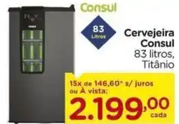 Carrefour Cervejeira consul titânio oferta