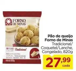 Carrefour Pão de queijo Forno de Minas Tradicional/ Coquetel/Lanche, Congelado oferta