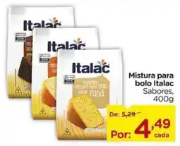 Carrefour Mistura para bolo italac sabores oferta