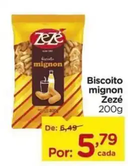 Carrefour Biscoito mignon Zezé oferta