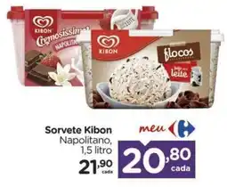 Carrefour Sorvete Kibon Napolitano oferta