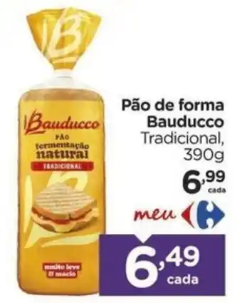 Carrefour Pão de forma Bauducco Tradicional oferta
