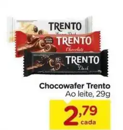 Carrefour Chocowafers Trento ao leite oferta