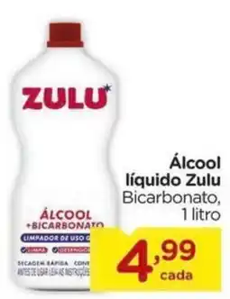 Carrefour álcool líquido zulu bicarbonato oferta