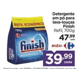 Carrefour Detergente em pó para lava-louças Finish Refil oferta