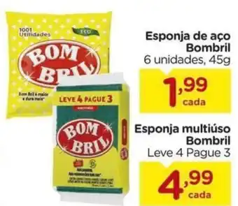 Carrefour Esponja de aço bombril oferta