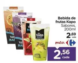 Carrefour Bebida de frutas Kapo Sabores oferta