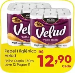 Novo Atacarejo Papel Higiênico Velud oferta