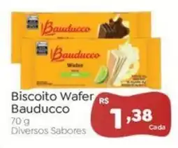 Novo Atacarejo Biscoito Wafer Bauducco oferta