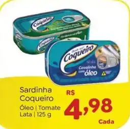 Novo Atacarejo Sardinha Coqueiro oferta