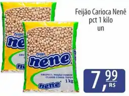 Nevada Supermercados Feijão carioca nene oferta