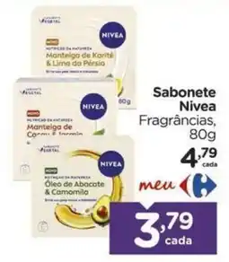 Carrefour Sabonete Nivea Fragrâncias oferta