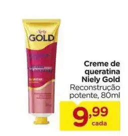 Carrefour Creme de queratina Niely Gold oferta