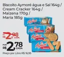 Super Luna Biscoito Aymoré água e Sal oferta