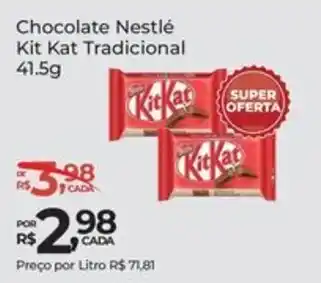 Chocolate Nestlé Kit Kat Tradicional
