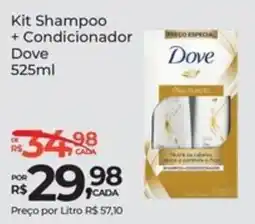 Super Luna Kit Shampoo + Condicionador Dove oferta