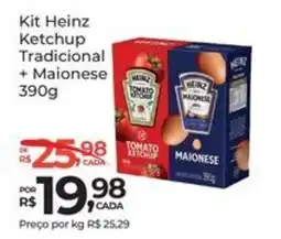Super Luna Kit Heinz Ketchup Tradicional + Maionese oferta