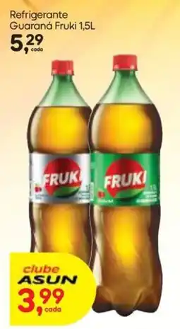 Asun Refrigerante Guaraná Fruki oferta