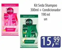 Nevada Supermercados Kit Seda Shampoo oferta