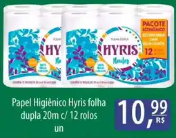 Nevada Supermercados Papel Higiênico Hyris folha dupla oferta