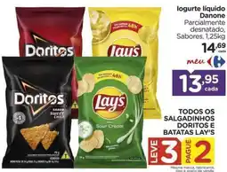 Carrefour Todos os salgadinhos doritos lay's oferta