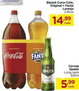 Carrefour Bipack Coca-Cola, Original + Fanta Laranja oferta