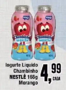 Redeconomia logurte liquido chambinho nestle morango oferta