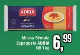 Redeconomia Massa Sêmola Espaguete ADRIA oferta