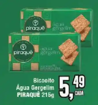 Redeconomia Biscoito Água Gergelim Piraquê oferta