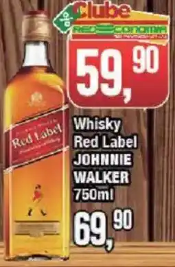 Redeconomia Whisky red label johnnie walker oferta